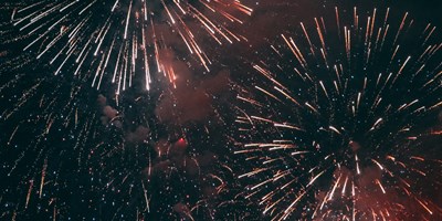 Fireworks at Woodside Lake Park