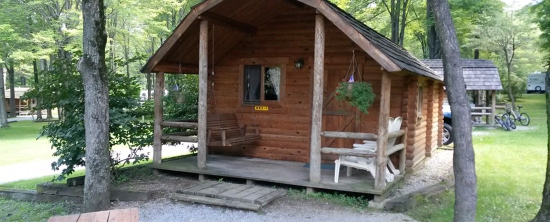 Two Bedroom Camping Cabin