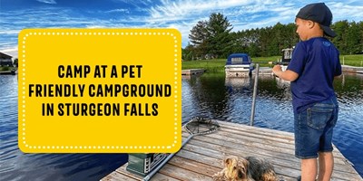 Camp at a Pet-Friendly Campground in Sturgeon Falls