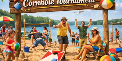 Beach Party & Cornhole Tournament
