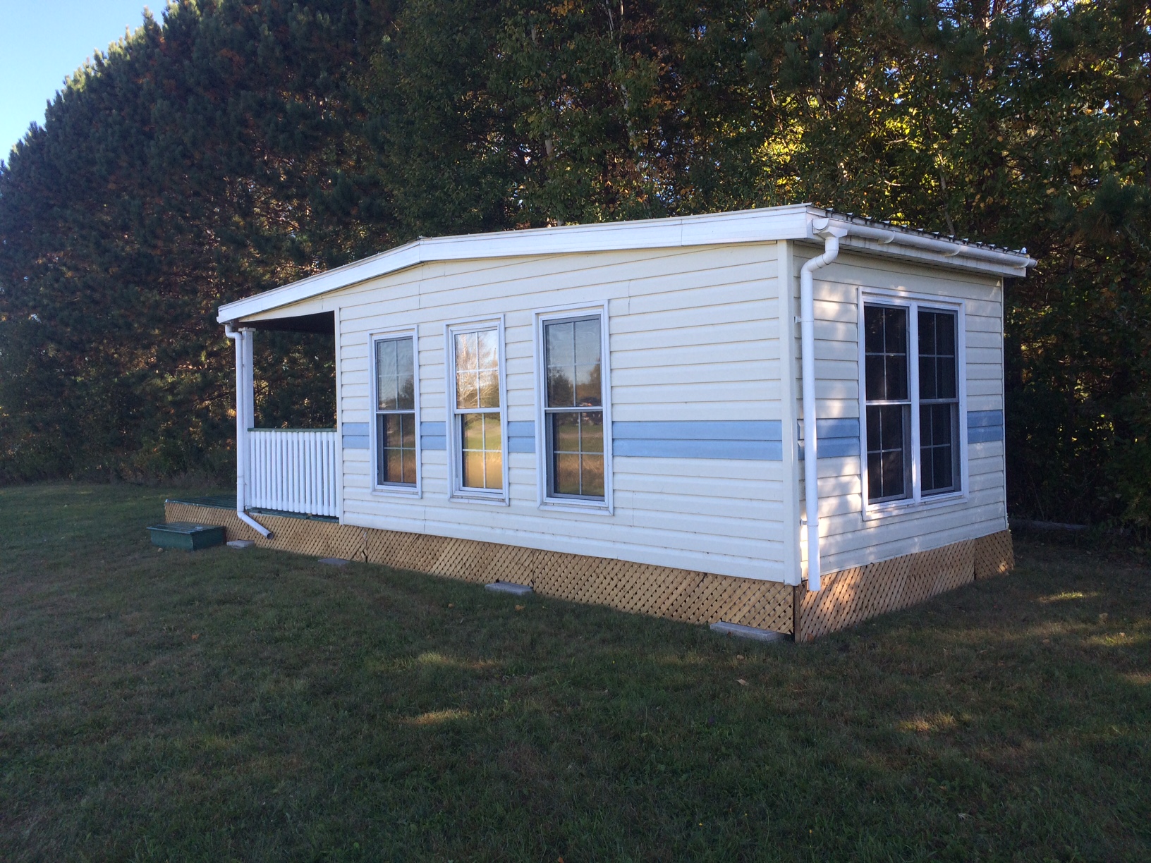 Relax in this cozy little camping cabin.