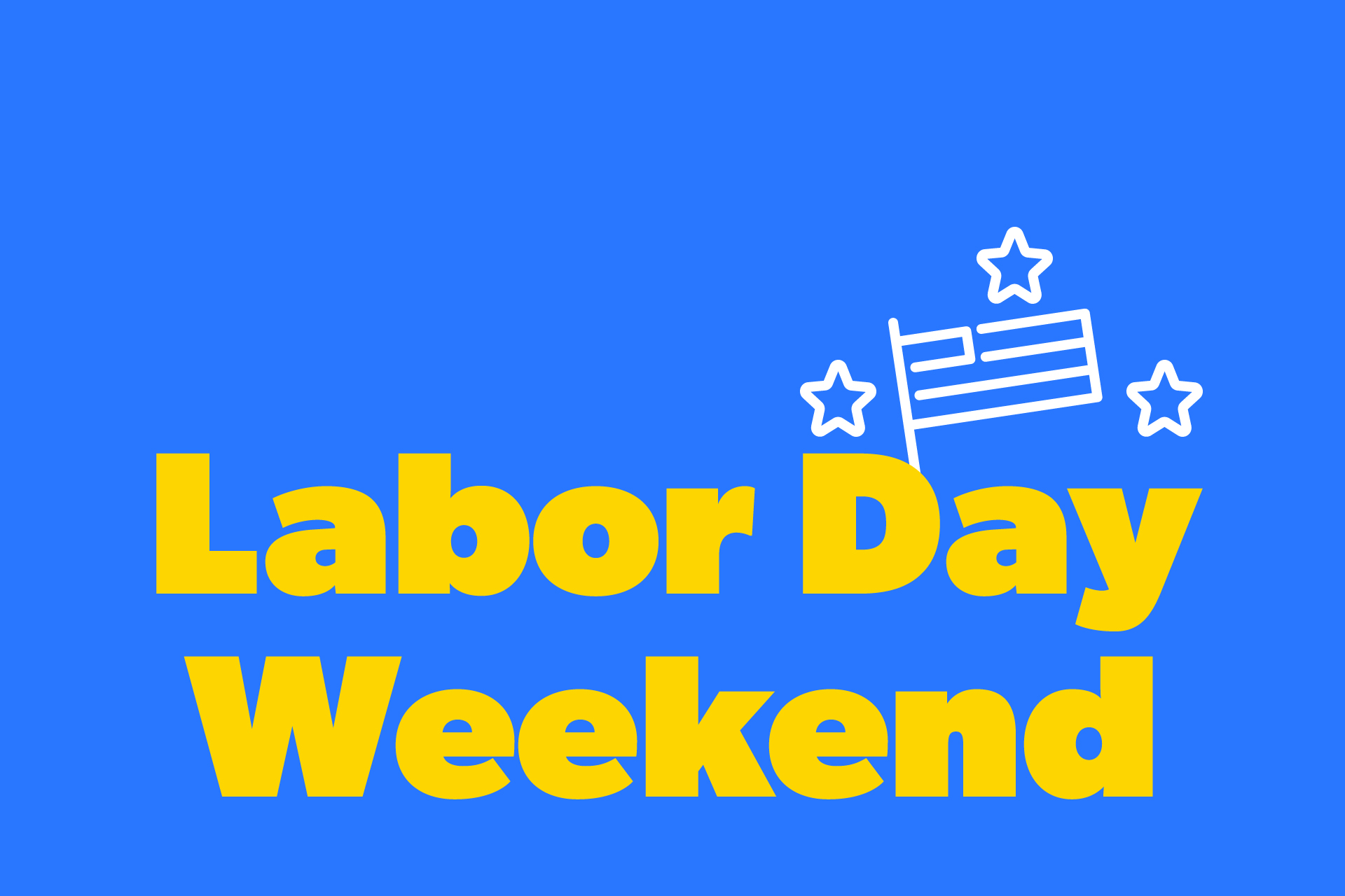 Labor Day Weekend Photo