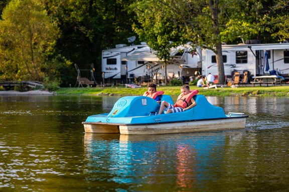 PEDAL BOATS, CANOES & KAYAKS