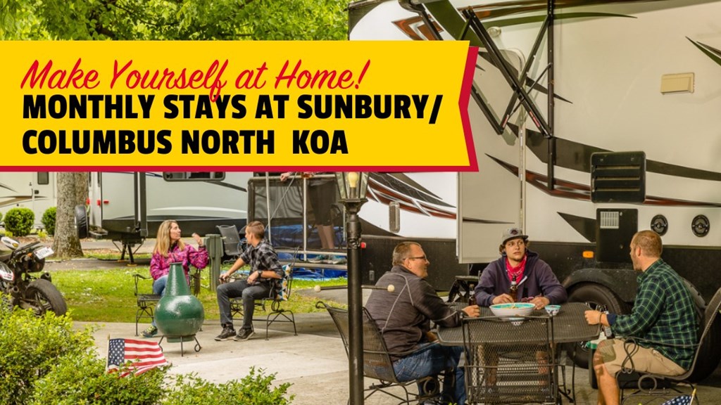 Monthly Stays at Sunbury/Columbus North KOA