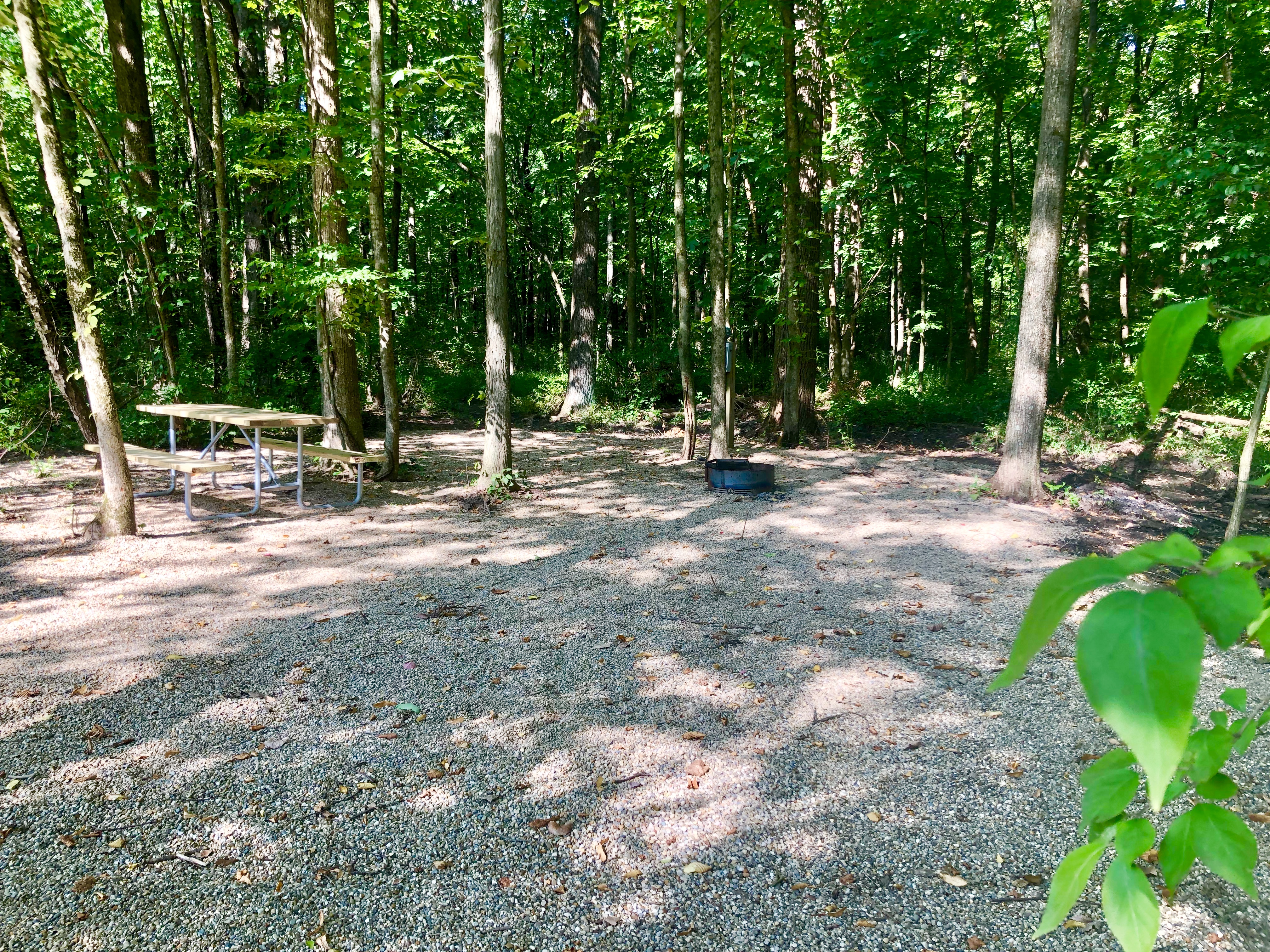 Individual Tent Site, Water & Electric, Gravel Tent Pad Boondocks