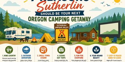 7 Reasons Sutherlin Should Be Your Next Camping Getaway
