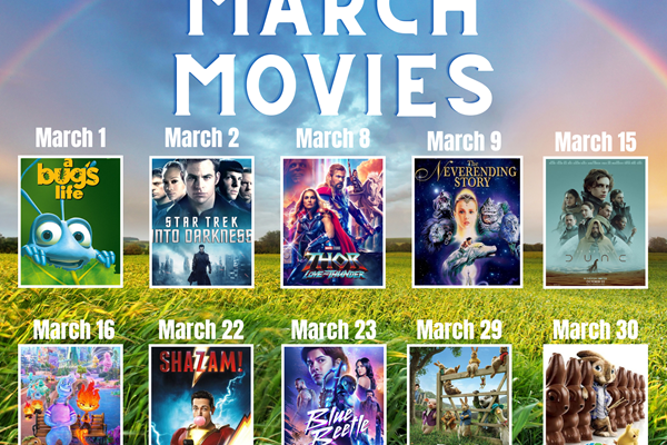 March Movies Photo
