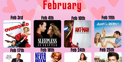 February Movie Schedule