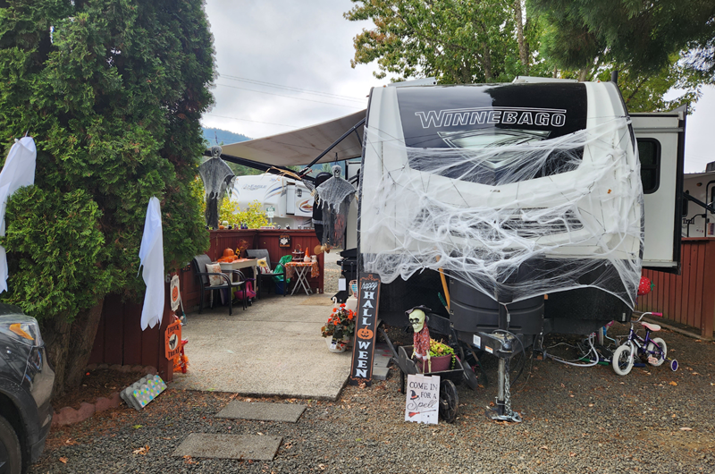 Halloween Campsite Decorating Competition All Month Long! Event at