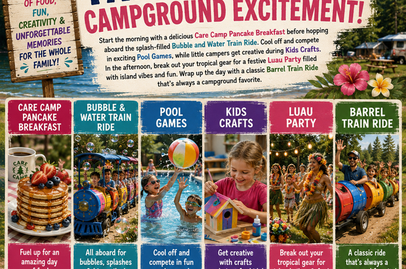 Campground Fun Day Weekend Photo