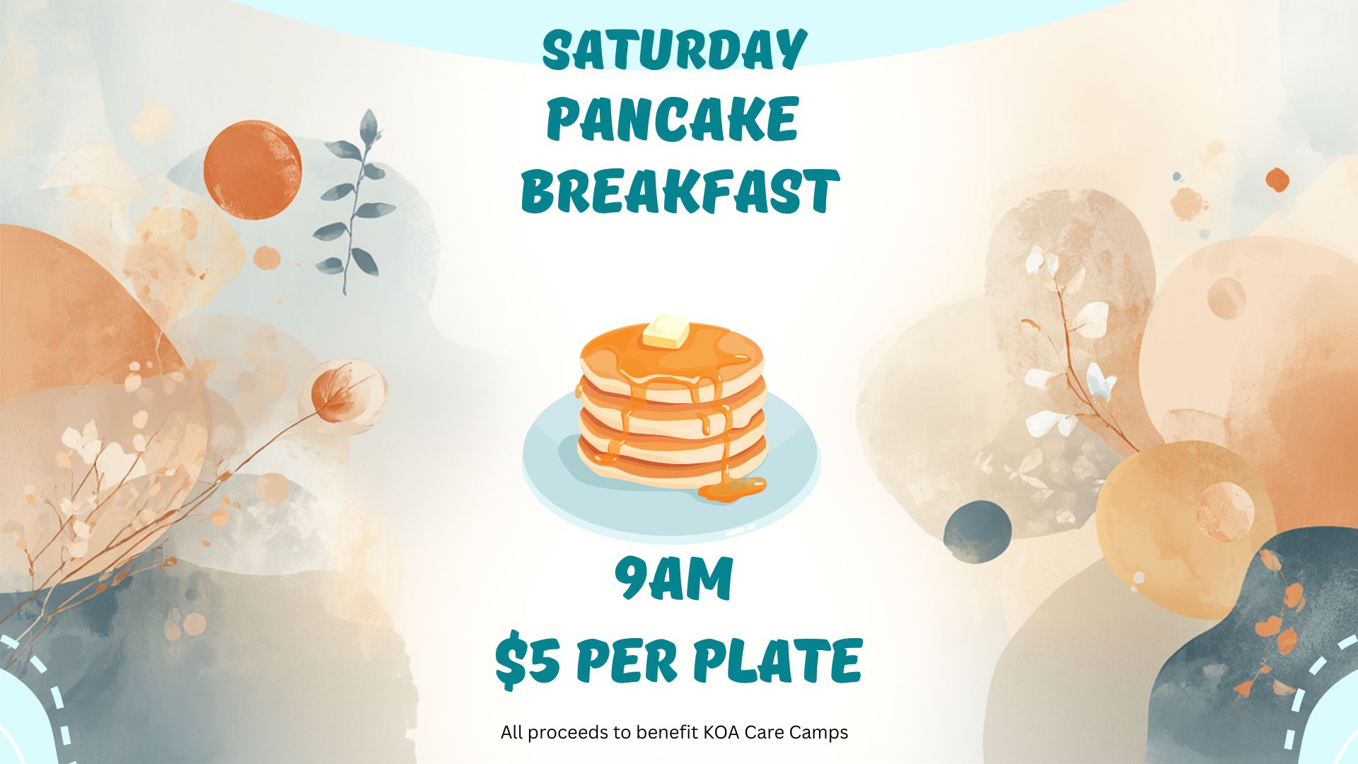 Saturday Morning Care Camp Pancake Breakfast Photo