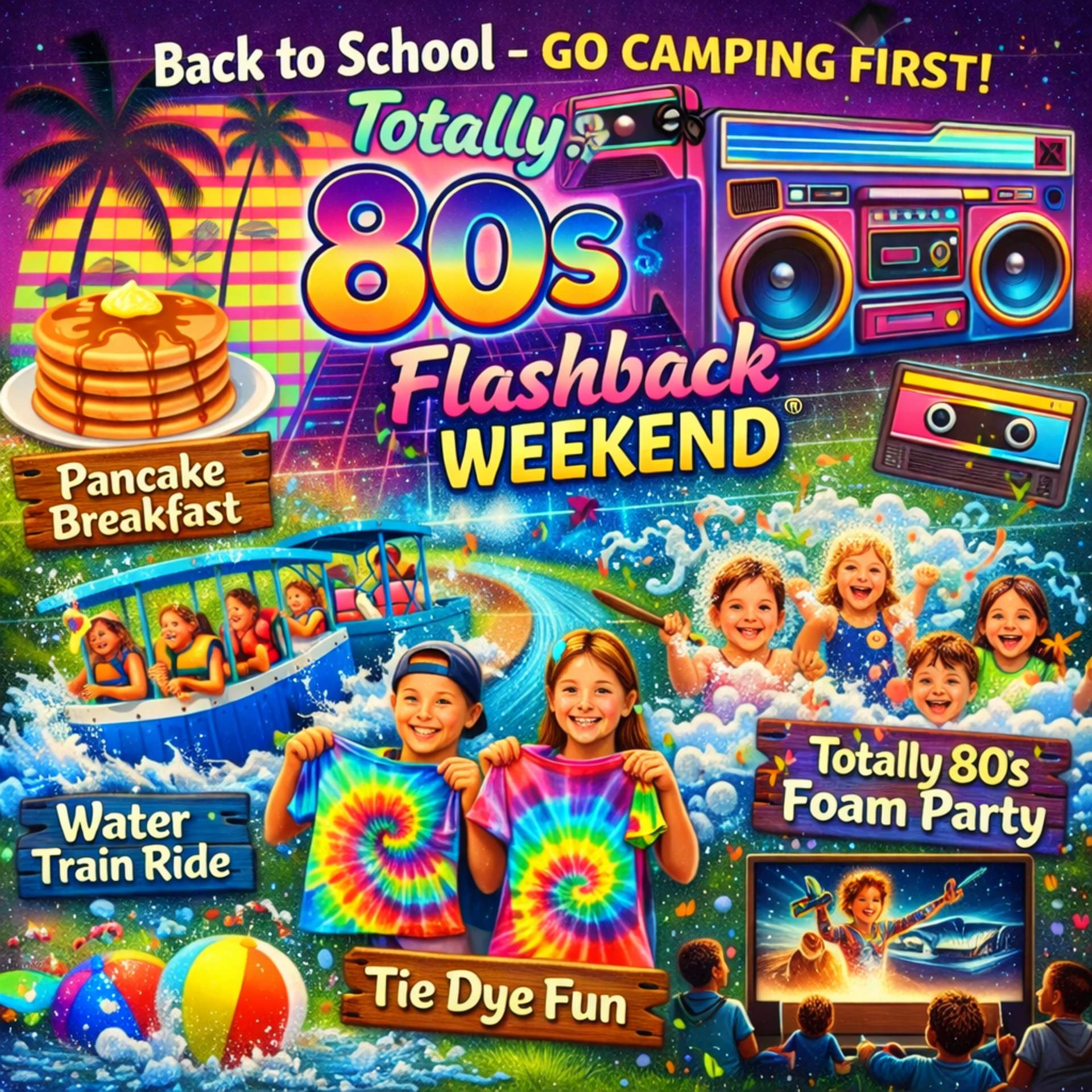 Totally 80s Flashback Weekend Photo