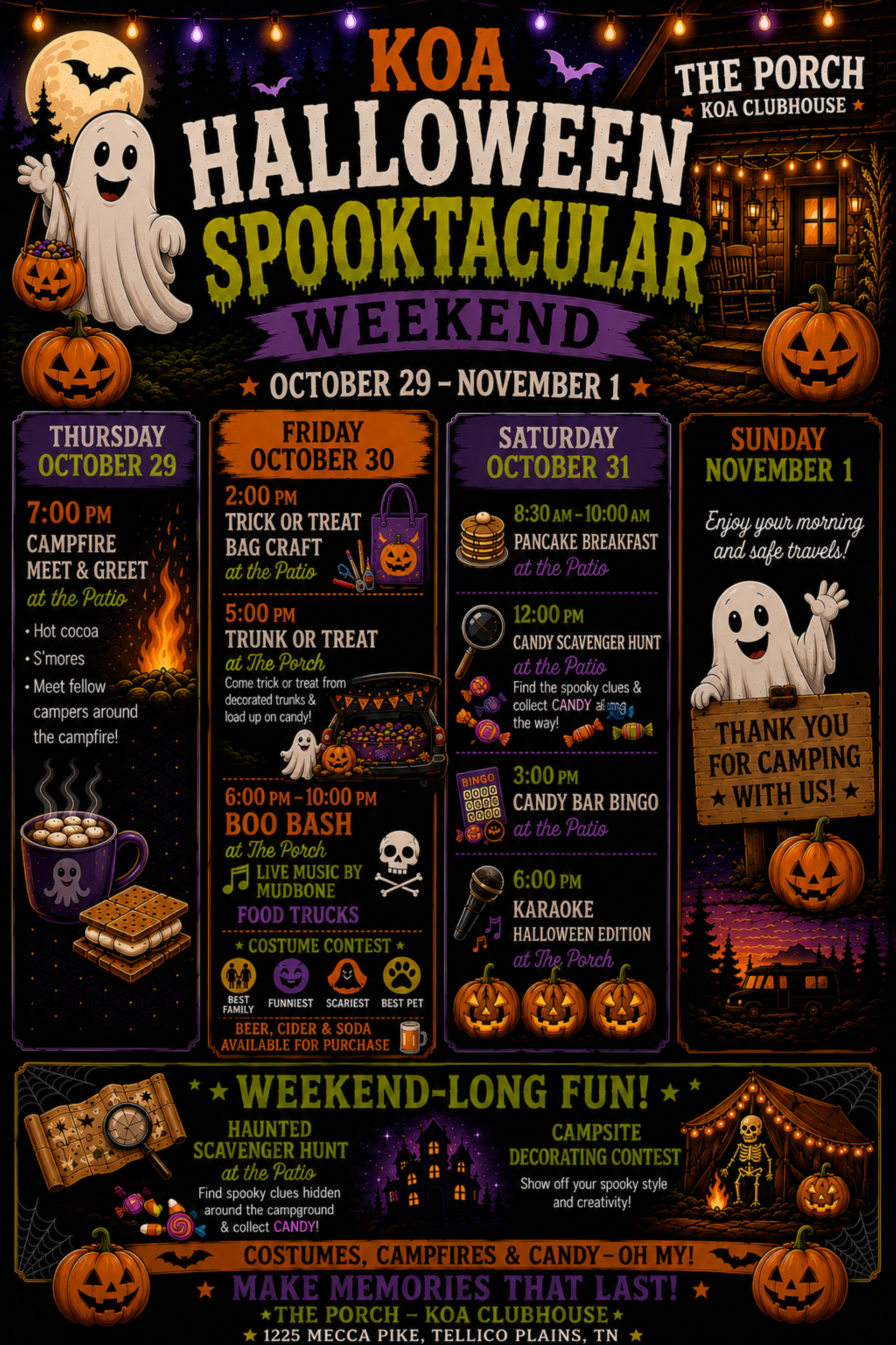KOA Halloween Spooktacular Weekend Photo