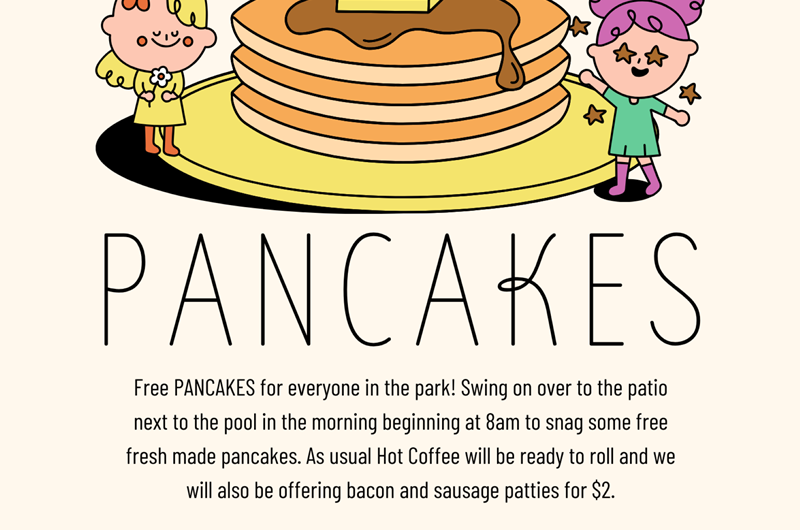Free Pancake Breakfast Photo