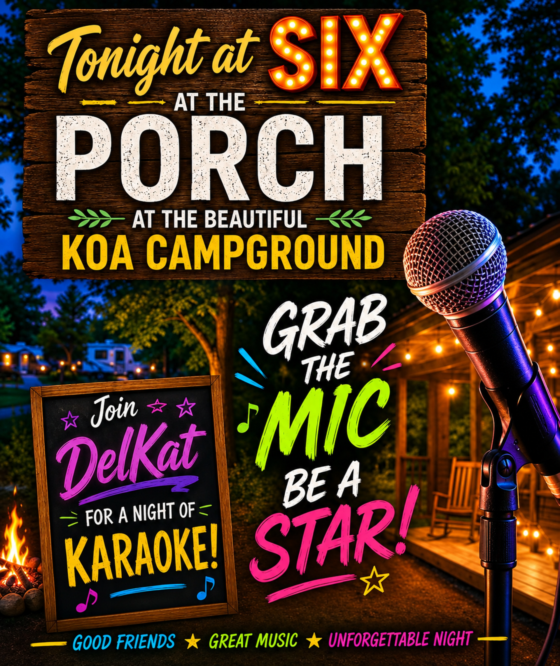 Karaoke at The Porch Photo