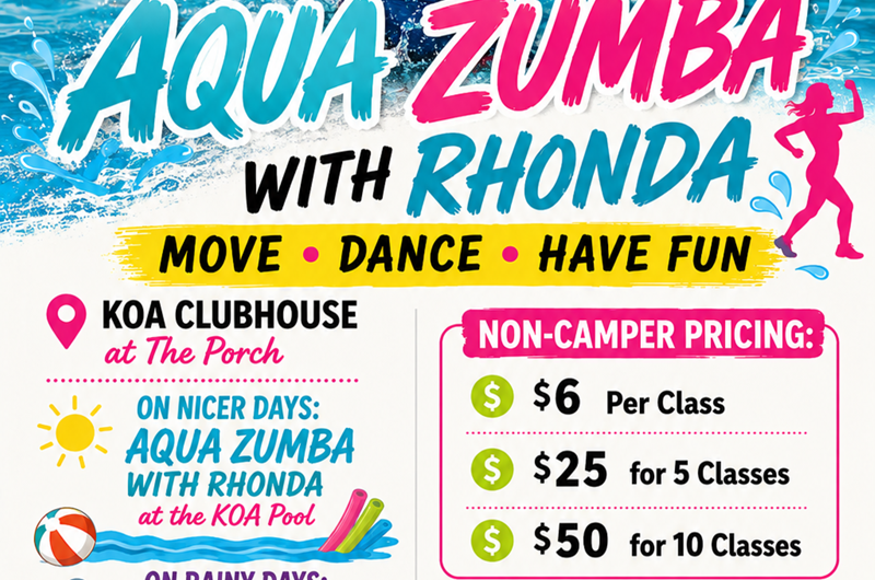 Aqua Zumba at The Porch Photo