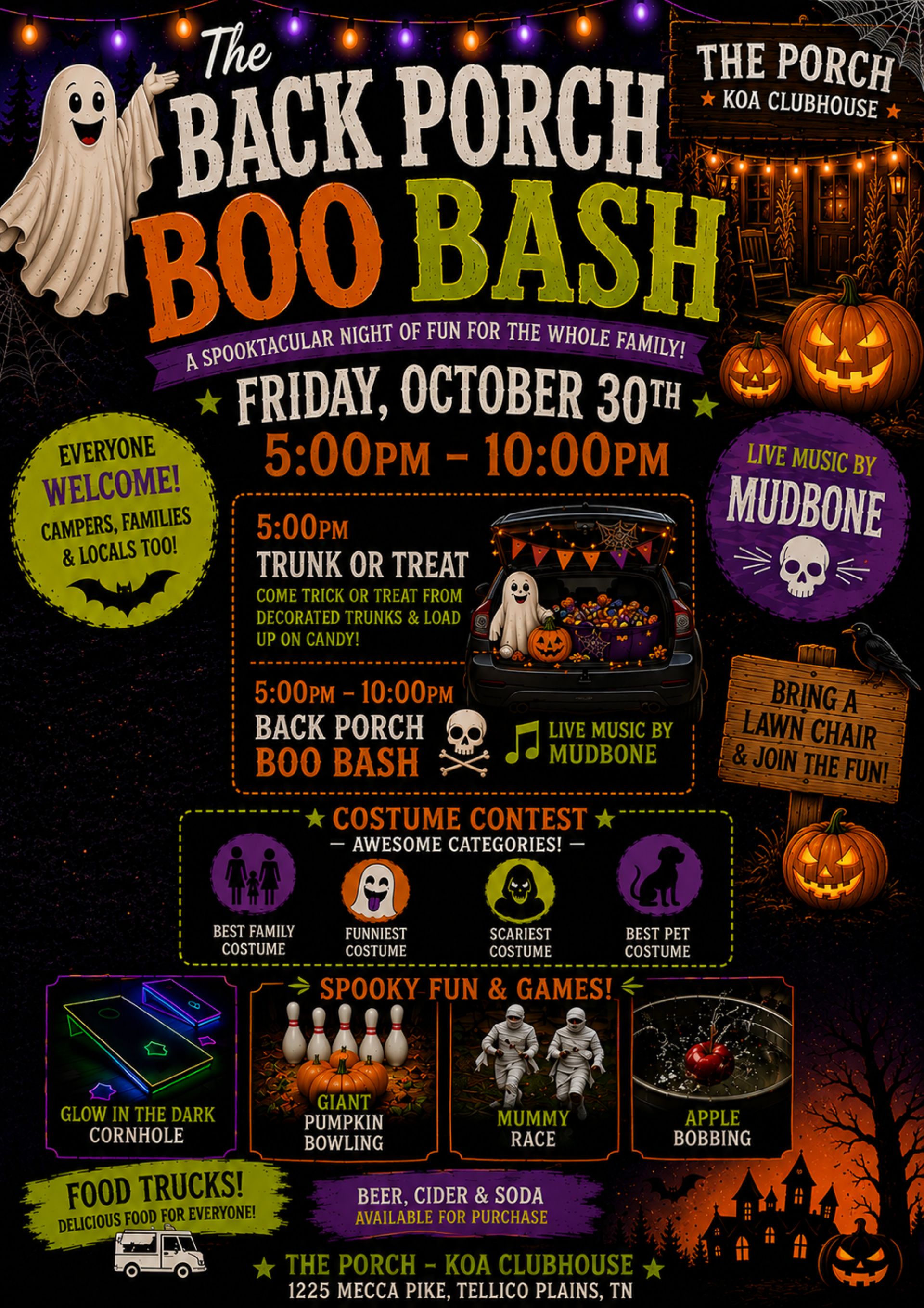 The Back Porch Boo Bash Photo