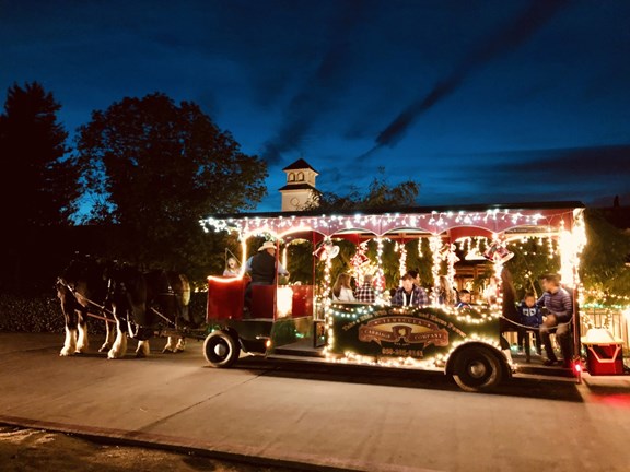 Cancelled: Evening Horse Drawn Trolley Rides