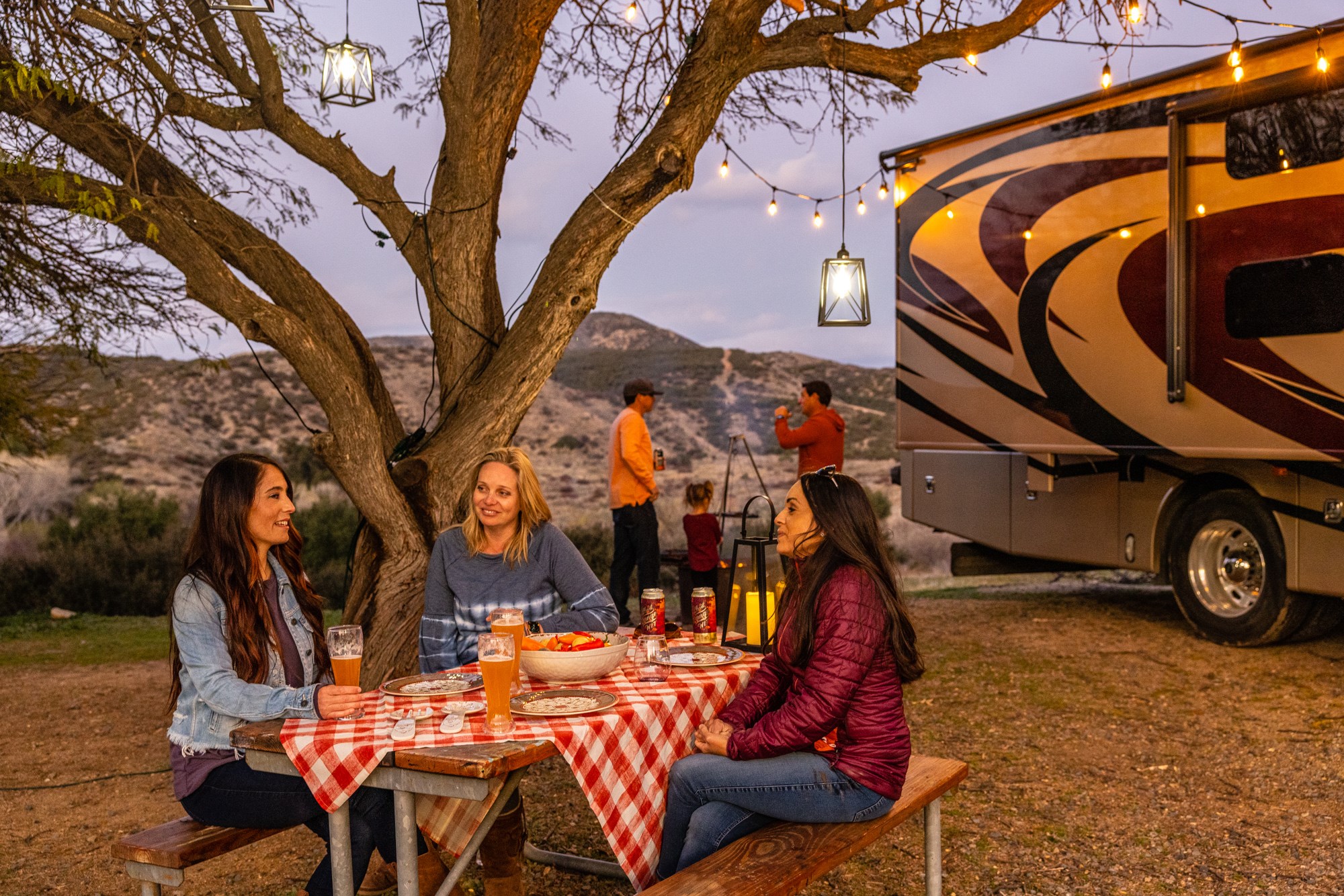 Group Camping Sites Temecula KOA at Vail Lake