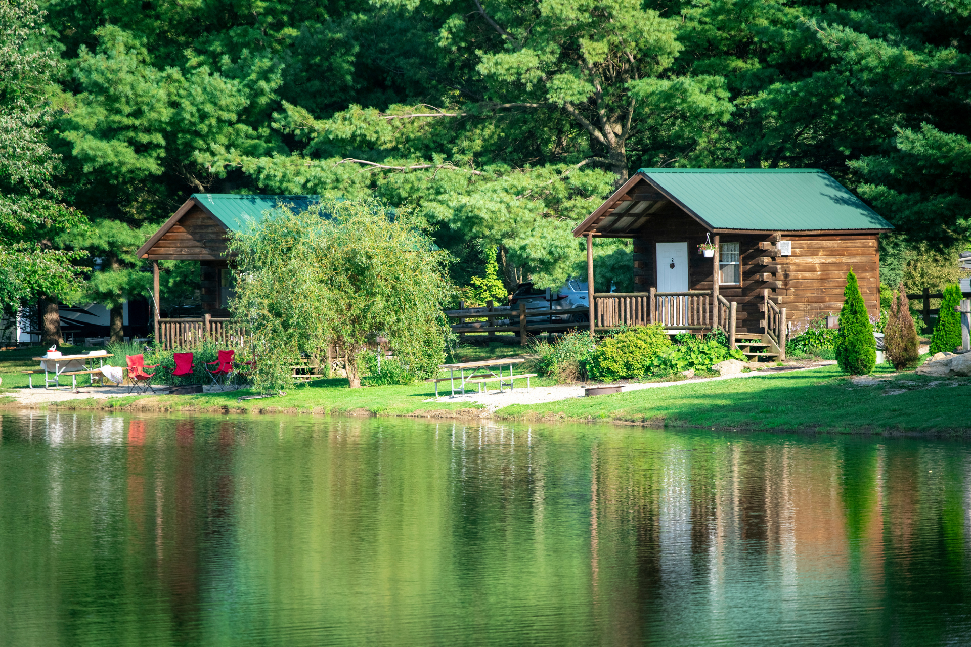 Thompson, Ohio Lodging Thompson / Grand River Valley KOA Holiday