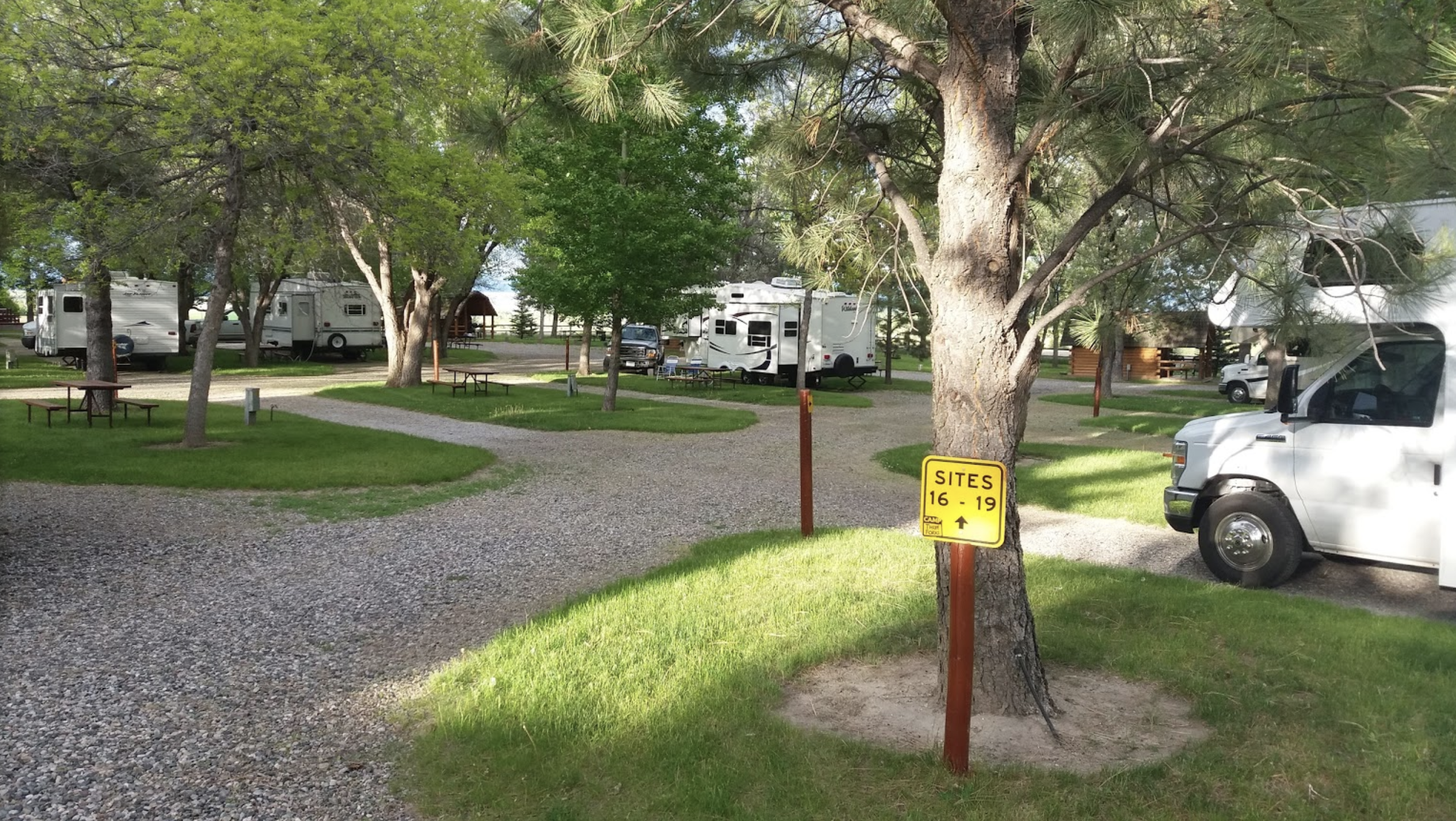 Three Forks, Montana RV Camping Sites Three Forks KOA Journey