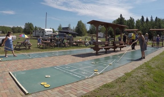 Outdoor Shuffleboard