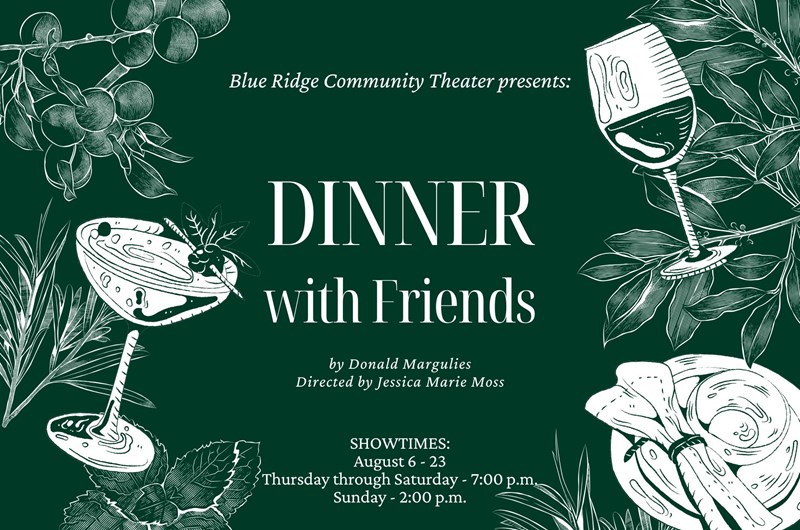 Dinner With Friends ~ Black Box Theater at BRCT Photo