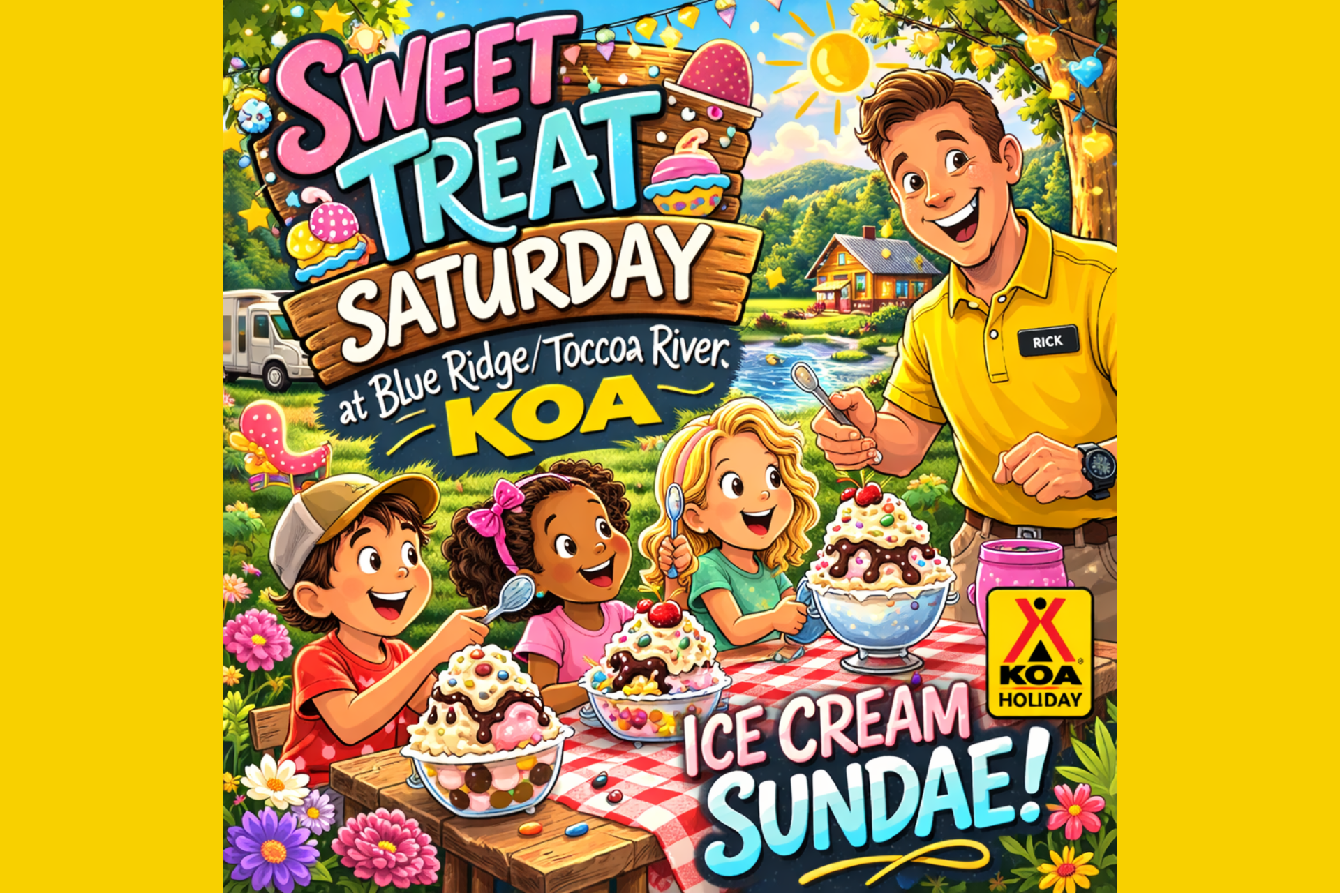 Sweet Treat Saturday...Ice Cream Sundaes Photo