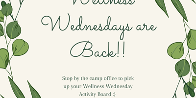 Wellness Wednesdays!