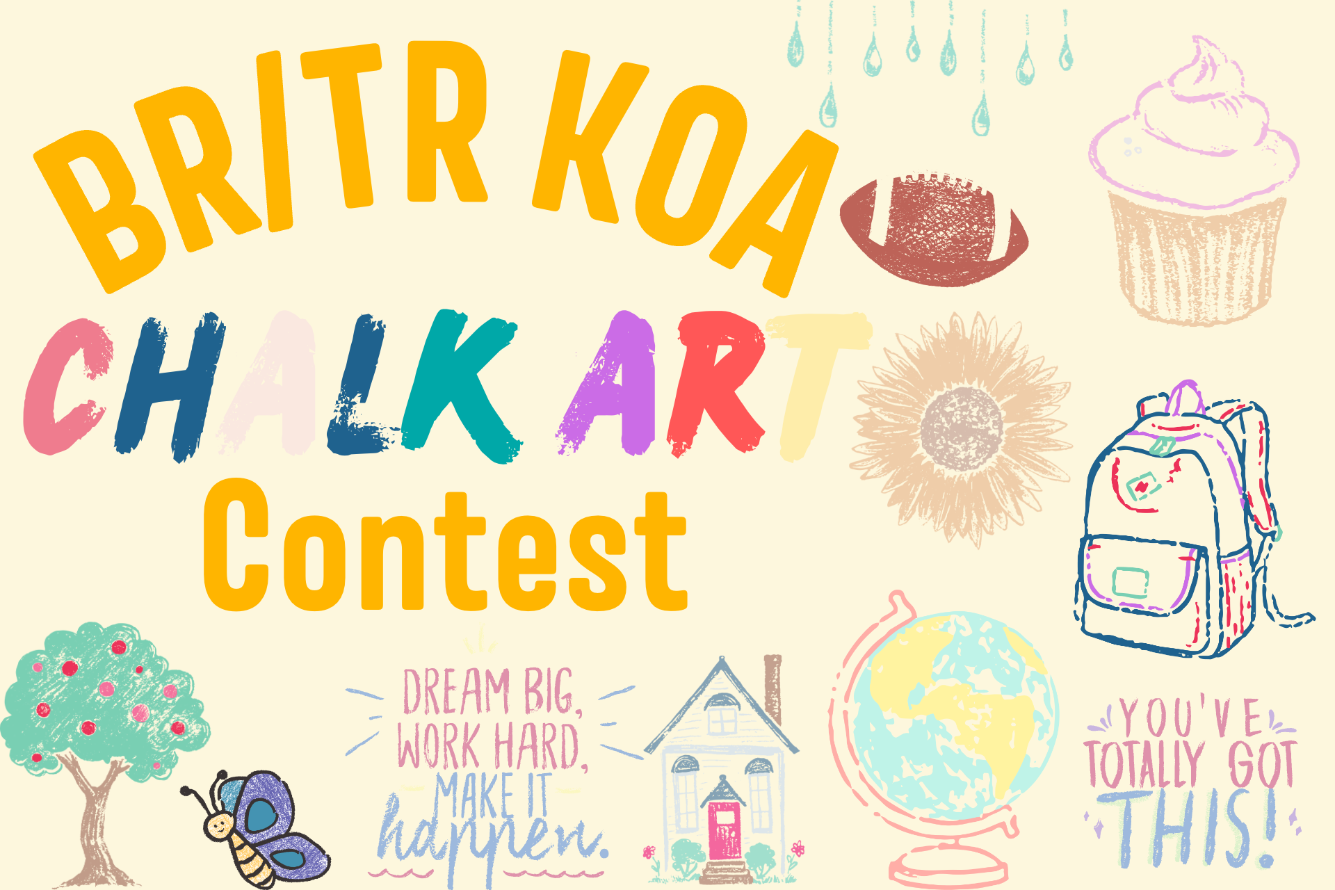 BR/TR KOA Chalk Art Contest - Photo 2