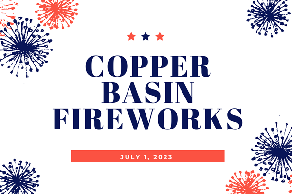 Copper Basin Fireworks ~ McCaysville / Copperhill Photo