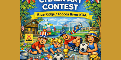 BR/TR KOA Chalk Art Contest