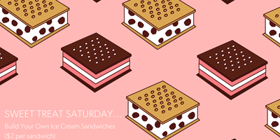 Sweet Treat Saturday...Build Your Own Ice Cream Sandwiches