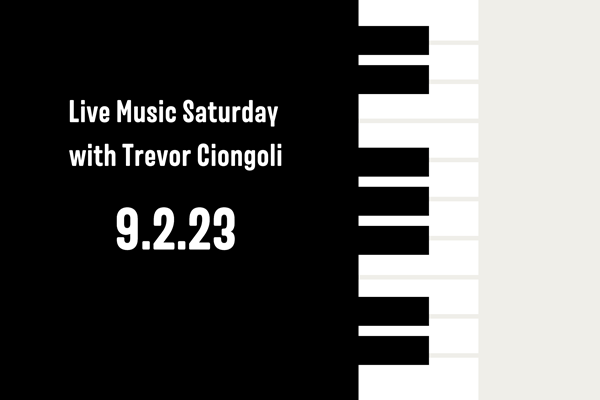 Live Music Saturday with Trevor Ciongoli Photo