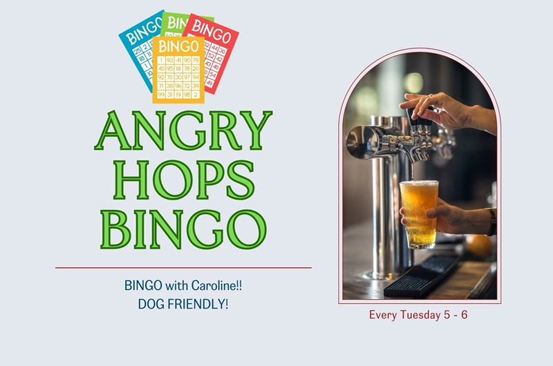 Angry Hops Bingo ~ Every Tuesday! Photo