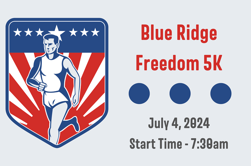 Blue Ridge Freedom 5K Photo