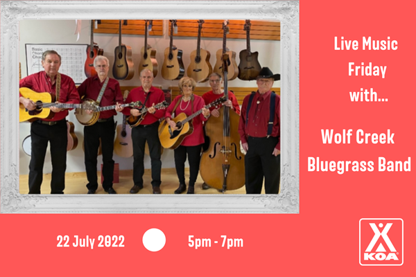 Live Music Friday with Wolf Creek Bluegrass Band Photo