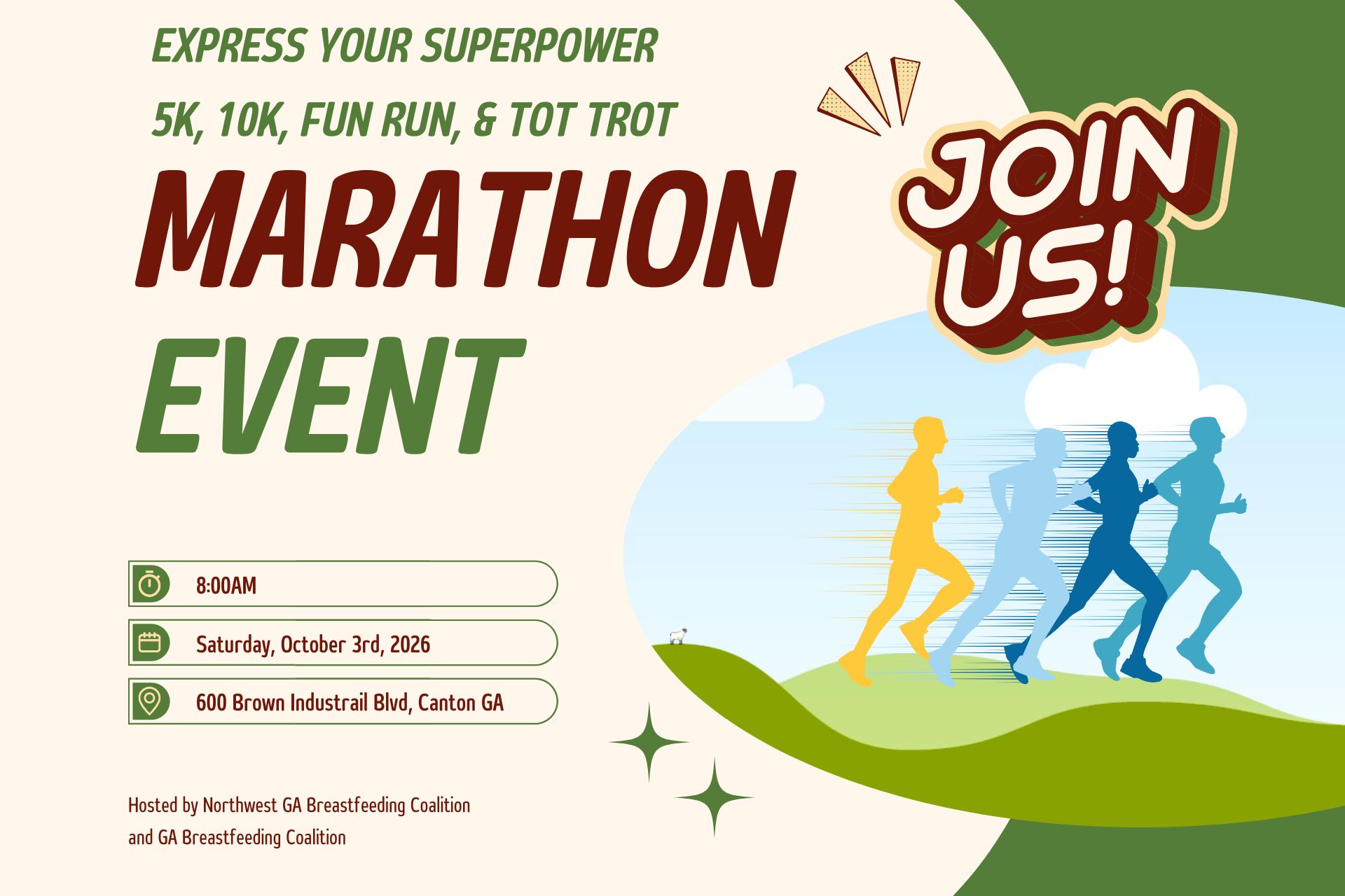 Express Your SuperPower 5K 10K Fun Run and Tot Trot Photo