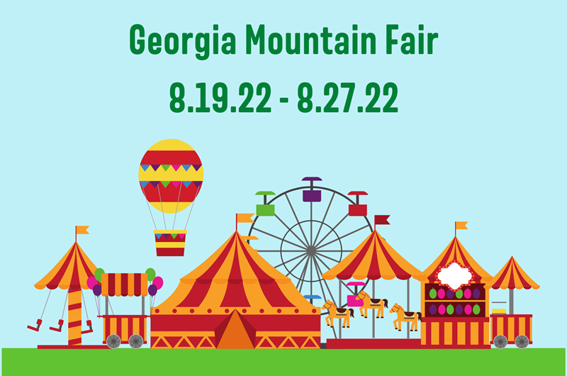 Mountain Fair Event at the Blue Ridge / Toccoa River KOA