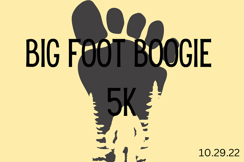 Big Foot Boogie 5K Event at the Blue Ridge / Toccoa River KOA