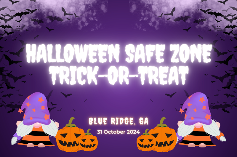 Halloween Safe Zone Trick or Treat - Blue Ridge Photo