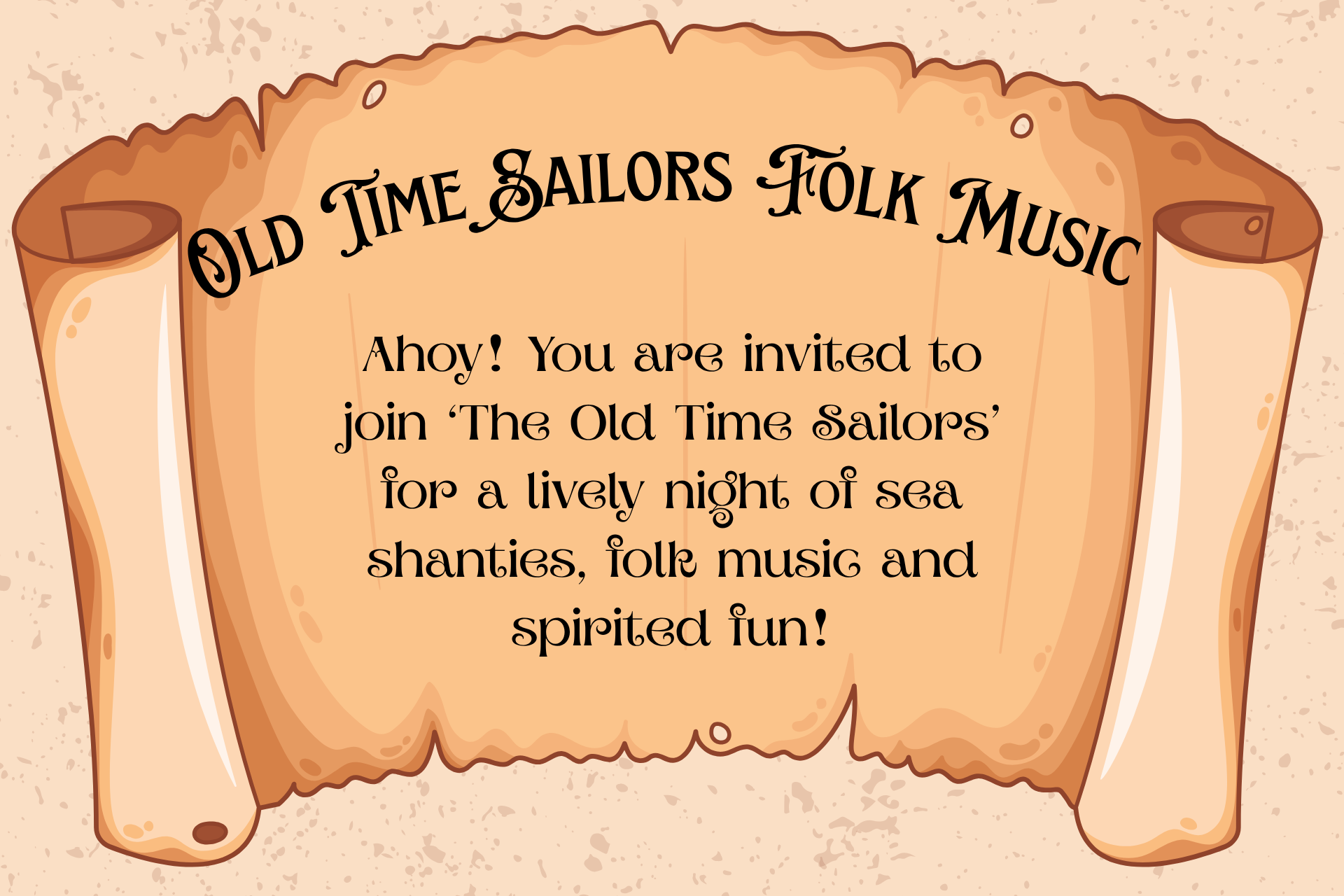 Old Time Sailors Folk Music Photo