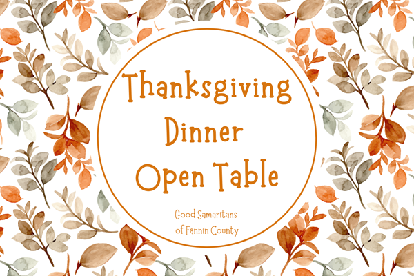 Thanksgiving Dinner Open Table Photo