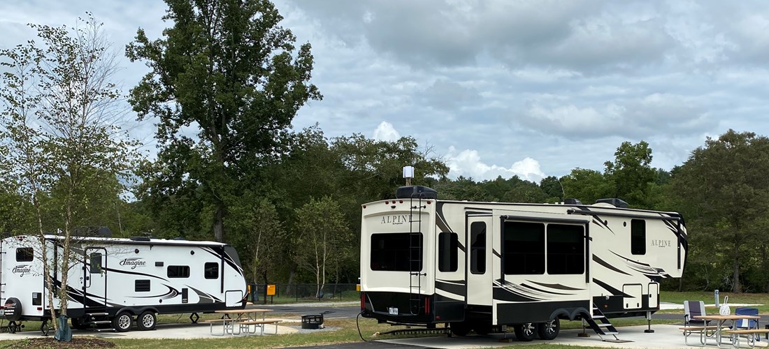 Blue Ridge, Georgia RV Camping Sites | Blue Ridge / Toccoa River KOA ...