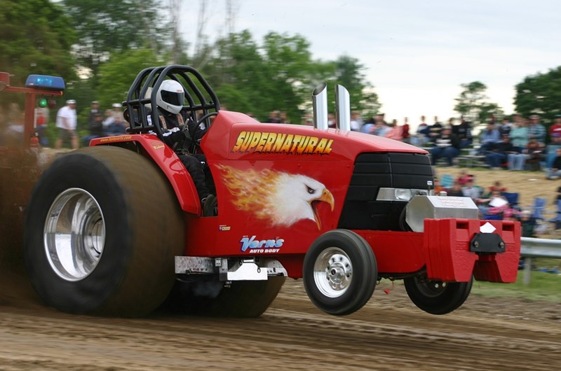 Nation Tractor Pulling Championships Event at the Toledo East / Stony