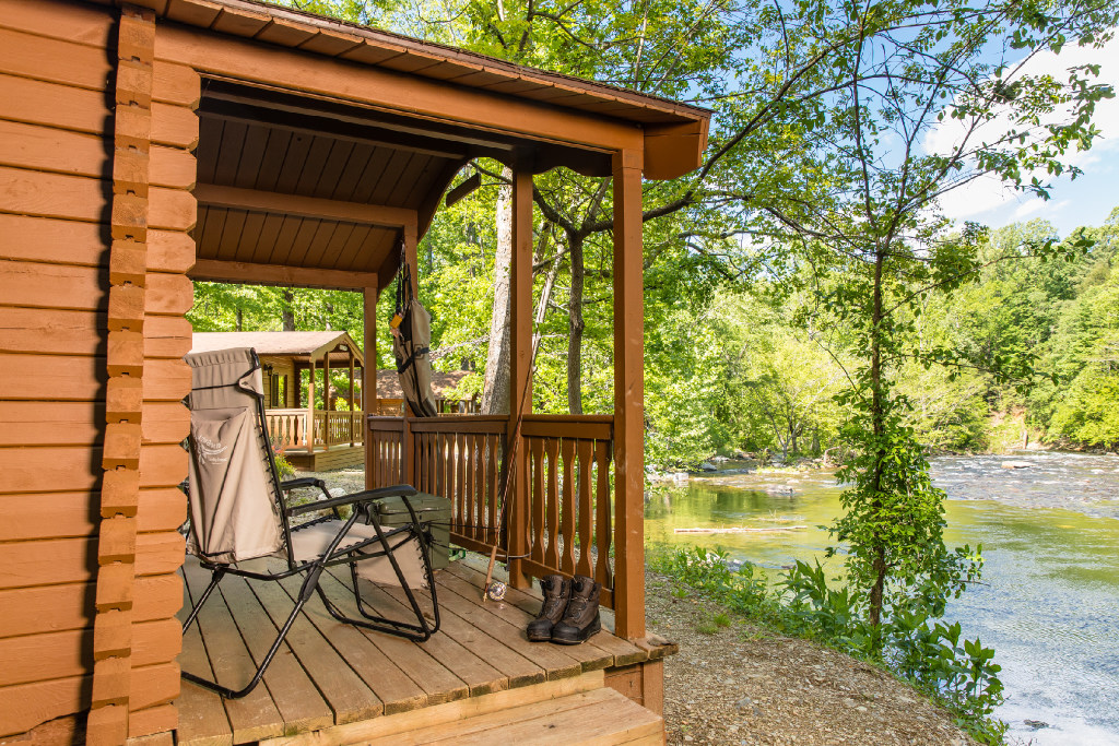 Camping Cabin (No Bathroom) Riverfront (1) Room-2