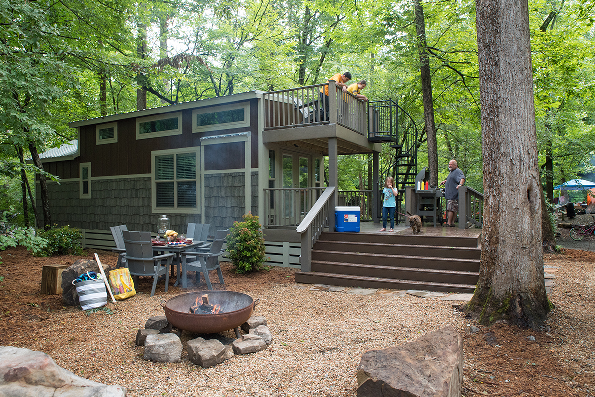 Townsend, Tennessee Lodging Townsend / Great Smokies KOA Holiday