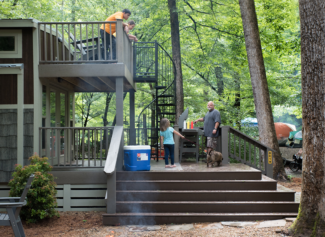 Deluxe Cabin (Full Bath with Shower) Patio with Balcony-7