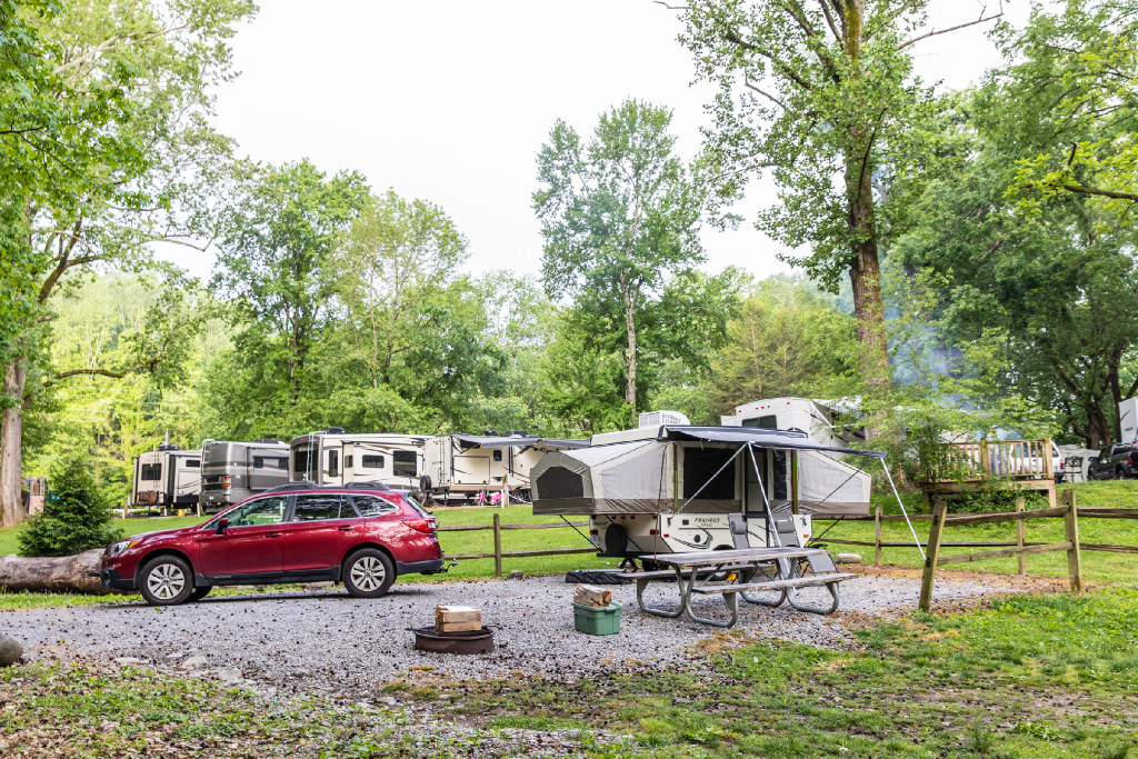 Townsend, Tennessee RV Camping Sites Townsend / Great Smokies KOA Holiday