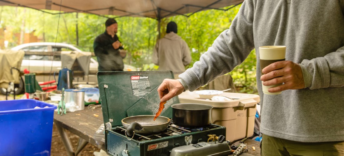 Cooking at site